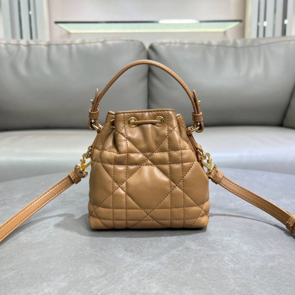 Dior Caro Nano Bucket Bag(HIGH-END GRADE) - Image 3