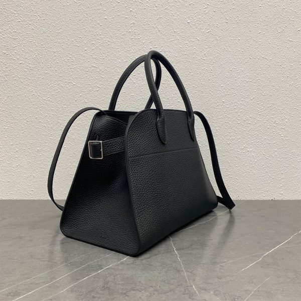 THE ROW Margaux 12 leather top-handle bag - Image 3
