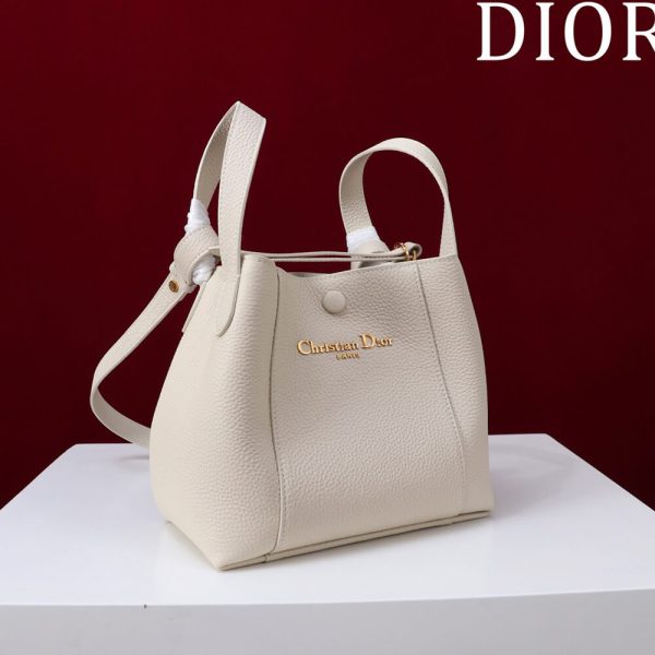 Dior Small Signature Bucket Bag - Image 3