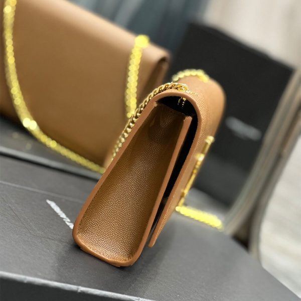 YSL kate medium in grain de poudre embossed leather - Image 3