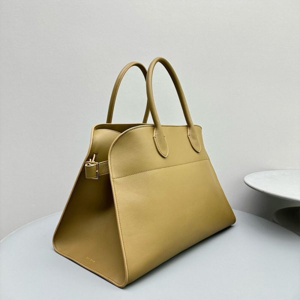 THE ROW  Soft Margaux 15 leather bag(High-end Grade) - Image 3