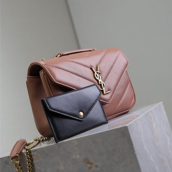 YSL LOULOU small in MATELASSE lambskin - Image 3