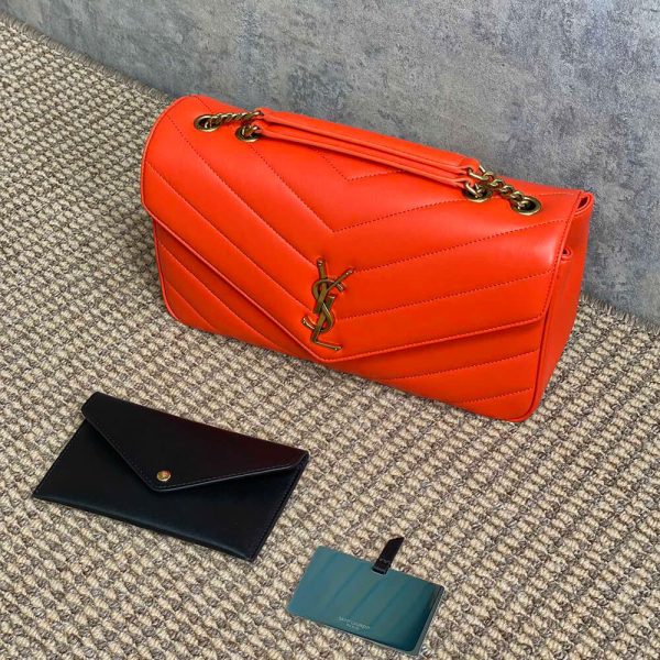 YSL LOULOU medium in MATELASSE lambskin(HIGH-END GRADE) - Image 3