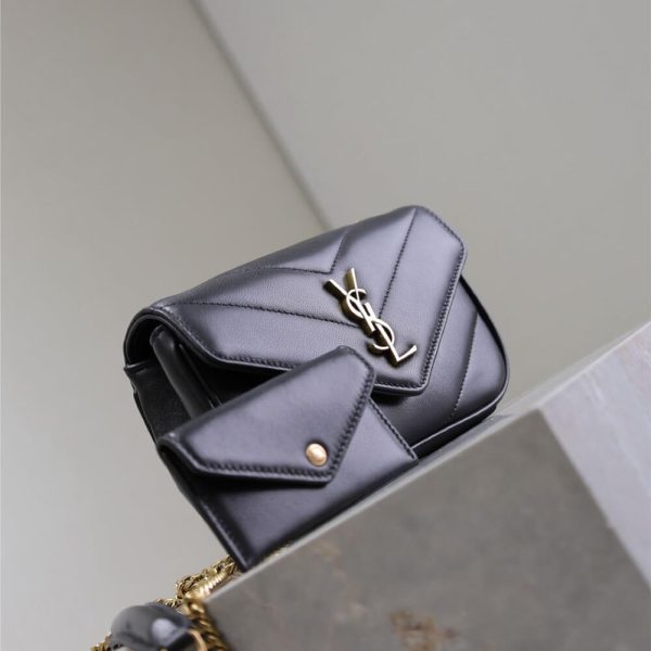 YSL LOULOU MINI in lambskin - Image 3