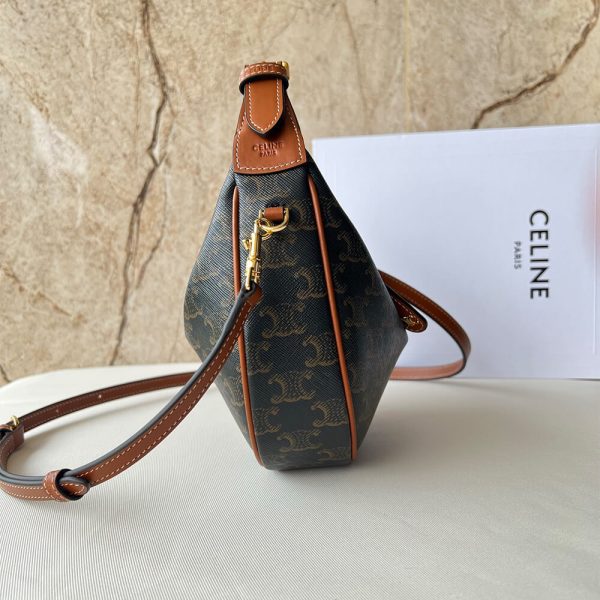 Teen Celine Lulu IN TRIOMPHE CANVAS AND CALFSKIN - Image 3