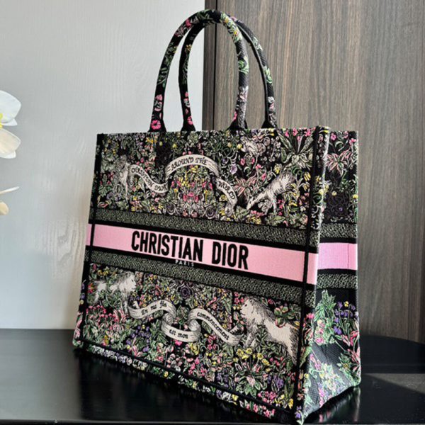 Large Dior Book Tote - Image 3