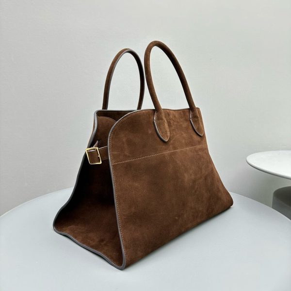 THE ROW  Soft Margaux 15 sued bag(High-end Grade) - Image 3