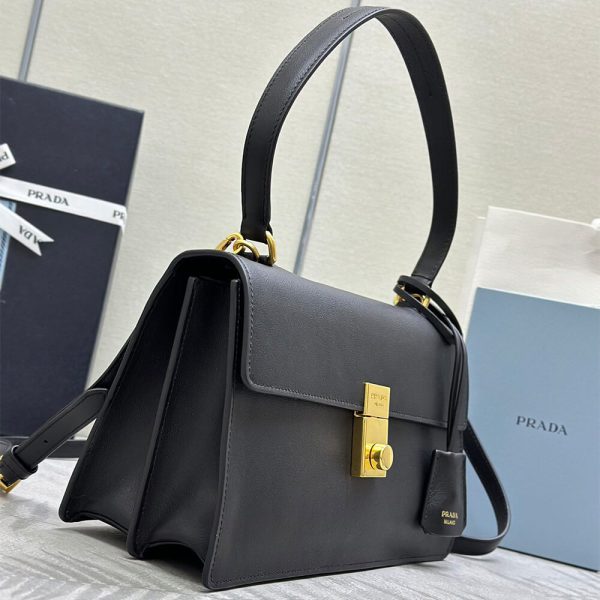 Prada Soft Sound medium leather shoulder bag(high-end grade) - Image 3
