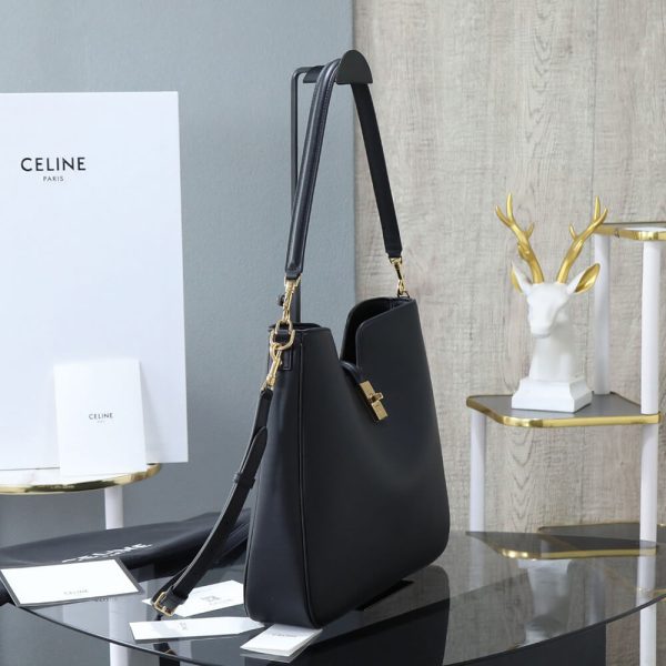 CELINE MEDIUM CAMILLE 16 SOFT BAG IN SMOOTH CALFSKIN(HIGH-END GRADE) - Image 3