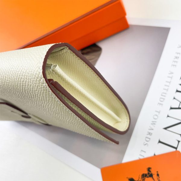 HERMES New H Passant Toutenmain wallet(HIGH-END GRADE) - Image 3