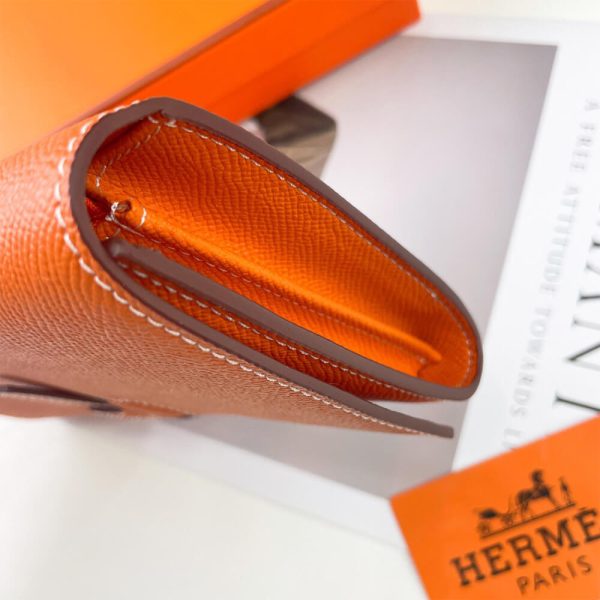 HERMES New H Passant Toutenmain wallet(HIGH-END GRADE) - Image 3