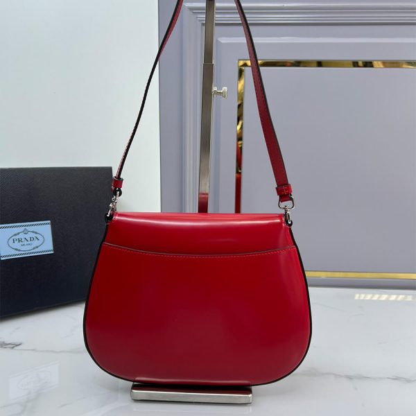 Small Prada Cleo brushed leather shoulder bag with flap - Image 3