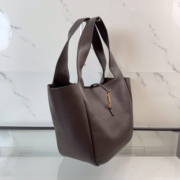 YSL LE 5 A 7 BEA IN GRAINED LEATHER - Image 3