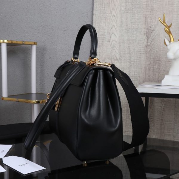 CELINE CLASSIQUE 16 BAG IN SATINATED CALFSKIN - Image 3