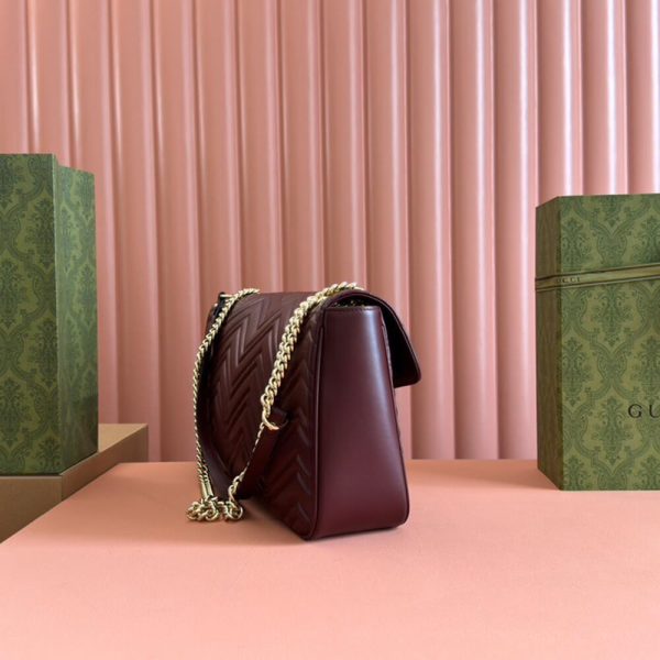 GG Marmont large shoulder bag(high-end grade) - Image 3