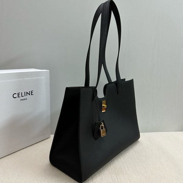 CELINE CABAS 16 IN SUPPLE GRAINED CALFSKIN - Image 3