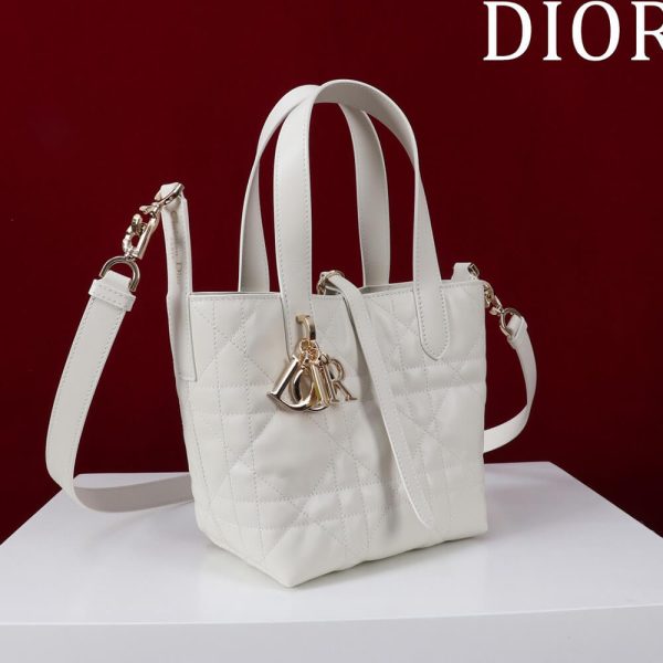Small Dior Toujours Vertical Tote Bag(high-end grade) - Image 3