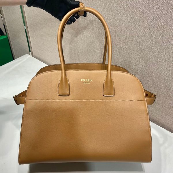 Prada Large leather tote bag(high-end grade) - Image 3