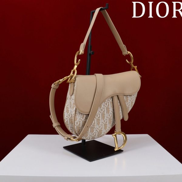 Dior Saddle Bag with Strap(HIGH-END GRADE) - Image 3
