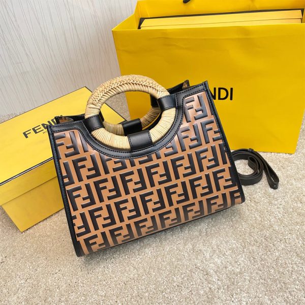 Fendi Small Runaway Shopper Bag - Image 4