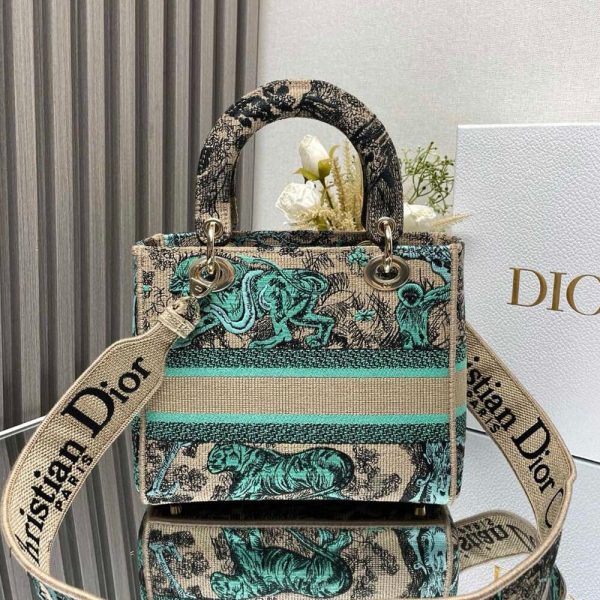 Medium Dioriviera Lady D-Lite Bag - Image 4