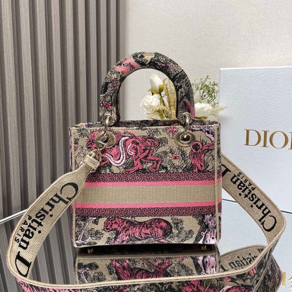 Medium Dioriviera Lady D-Lite Bag - Image 4