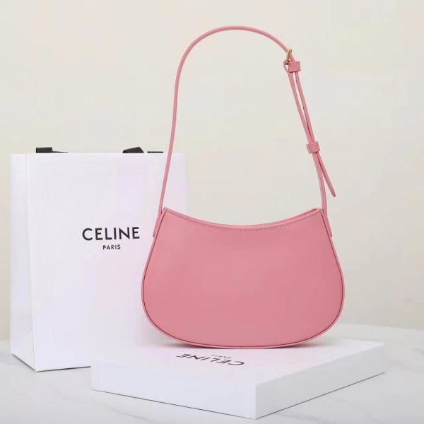 CELINE MEDIUM TILLY BAG in shiny calfskin - Image 4
