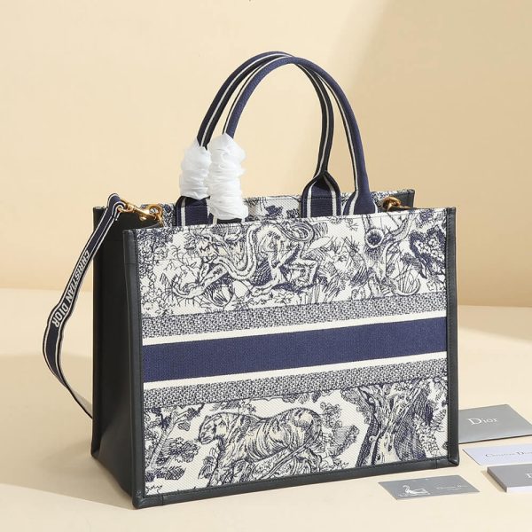 Medium Dior Book Tote - Image 4