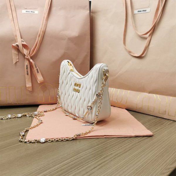 Matelasse nappa leather shoulder bag - Image 4