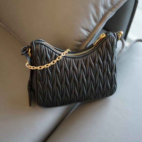 Matelasse nappa leather shoulder bag - Image 4