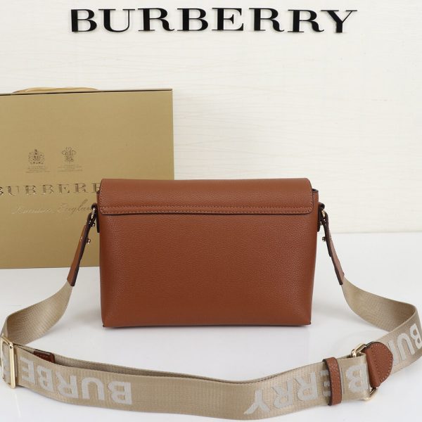 Burberry Vintage Check and Leather Note Crossbody Bag - Image 4