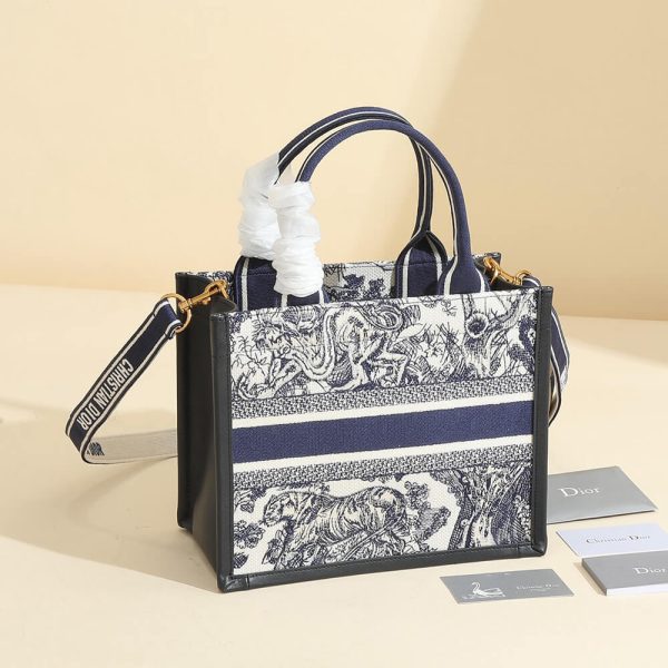 Small Dior Book Tote - Image 4