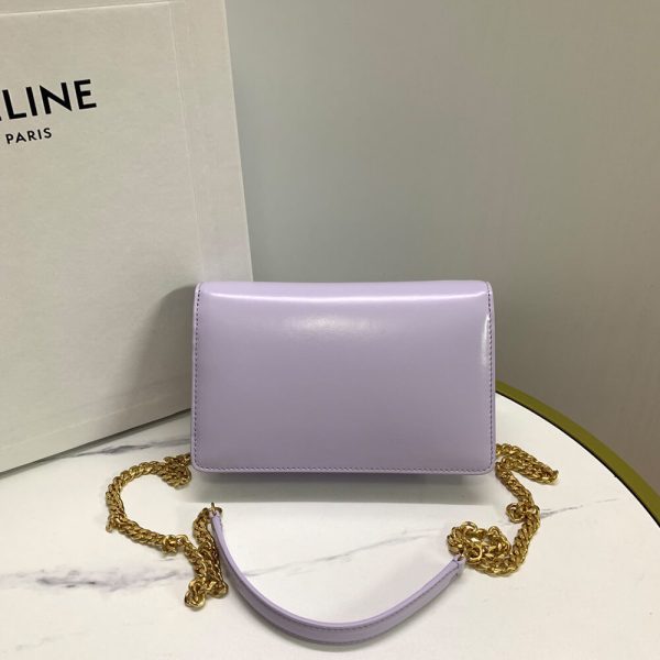 WALLET ON CHAIN MARGO in Shiny calfskin(HIGH-END GRADE) - Image 4