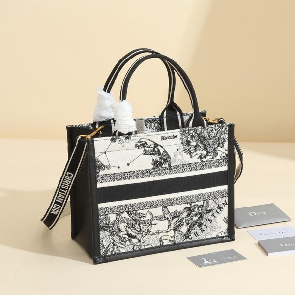 Small Dior Book Tote - Image 4