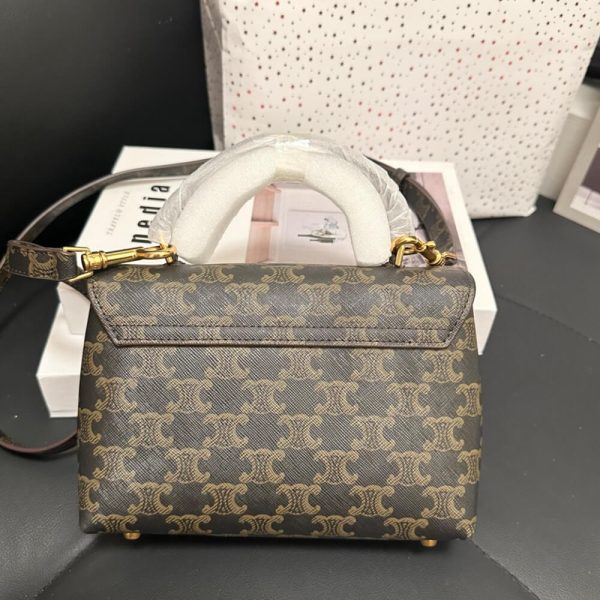 CELINE TEEN NINO BAG IN TRIOMPHE CANVAS - Image 4