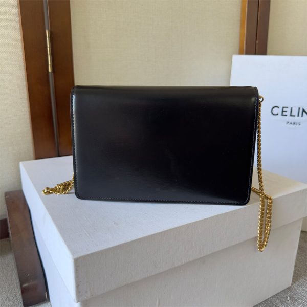 WALLET ON CHAIN MARGO in Shiny calfskin(HIGH-END GRADE) - Image 4