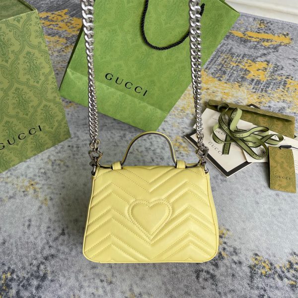 GG Marmont mini top handle bag - Image 4