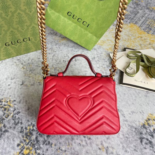 GG Marmont mini top handle bag - Image 4