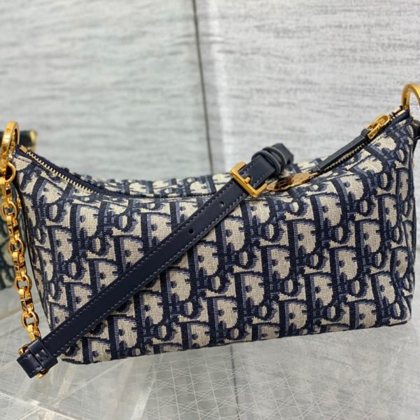 Diorstar Hobo Bag with Chain - Image 4