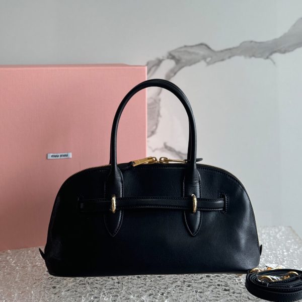 MIUMIU Aventure nappa leather top-handle bag(HIGH-END GRADE) - Image 4