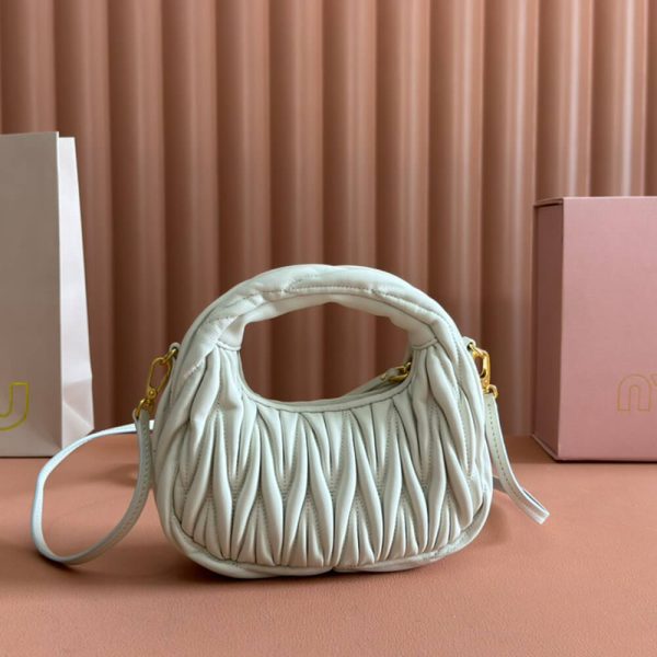 Mini Wander matelasse nappa leather hobo bag(high-end grade) - Image 4