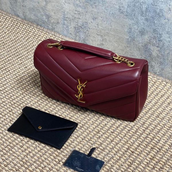 YSL LOULOU medium in MATELASSE lambskin(HIGH-END GRADE) - Image 4