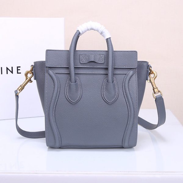 CELINE NANO LUGGAGE BAG IN CALFSKIN - Image 4