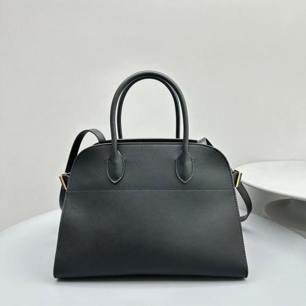 THE ROW Margaux 12 leather top-handle bag - Image 4