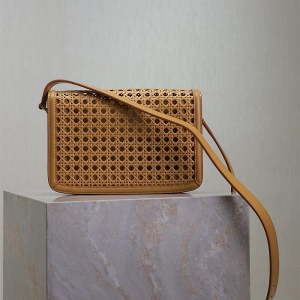 YSL SOLFERINO MEDIUM SATCHEL WOVEN(HIGH-END GRADE) - Image 4
