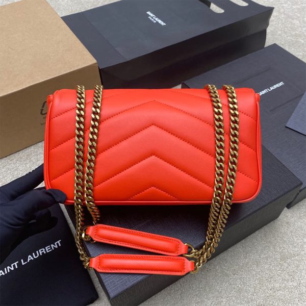 YSL LOULOU small in MATELASSE lambskin(HIGH-END GRADE) - Image 4