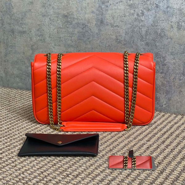 YSL LOULOU medium in MATELASSE lambskin(HIGH-END GRADE) - Image 4
