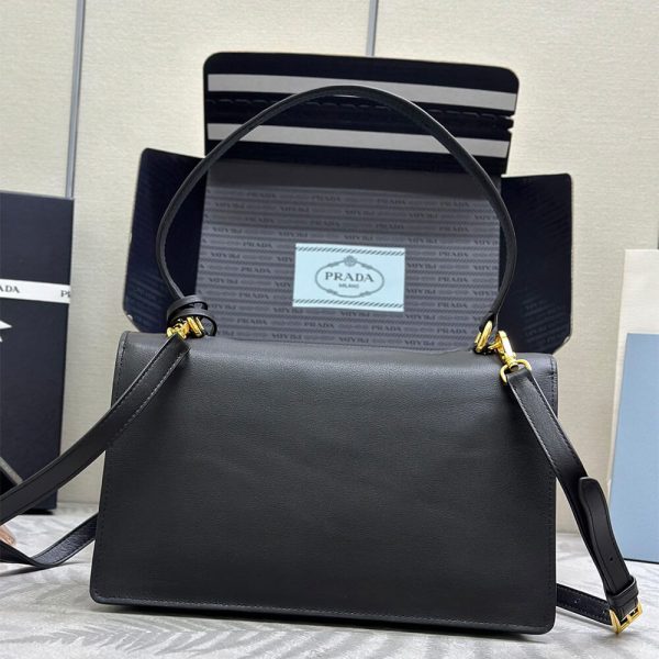 Prada Soft Sound medium leather shoulder bag(high-end grade) - Image 4