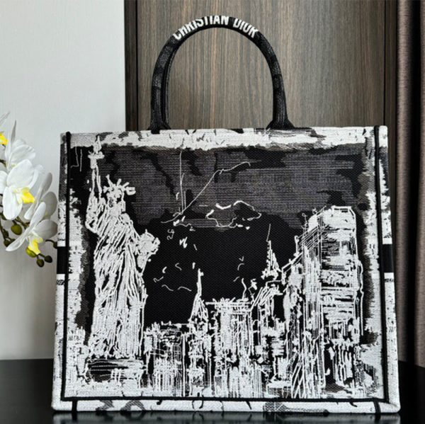 Medium Dior Book Tote - Image 4