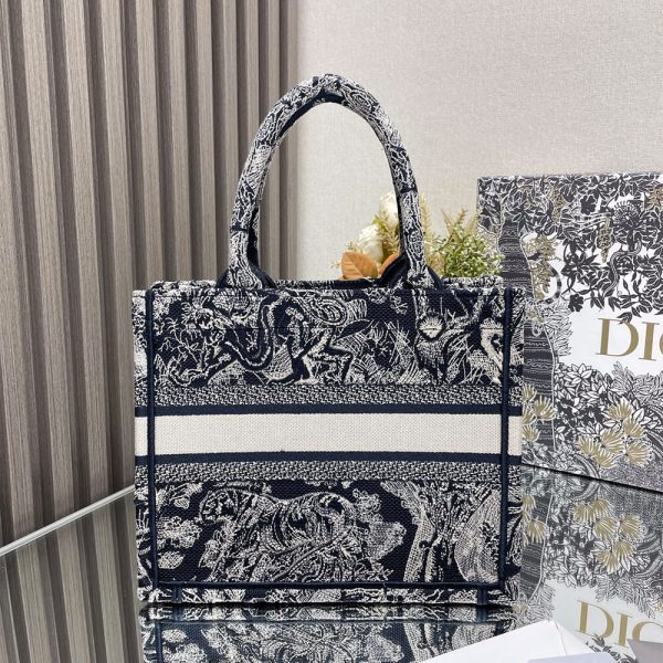 Small Dior Book Tote - Image 4
